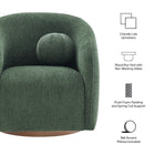 Modway Holland Swivel Chenille Fabric Armchair