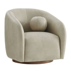 Modway Holland Swivel Vegan Leather Armchair