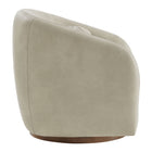 Modway Holland Swivel Vegan Leather Armchair