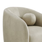 Modway Holland Swivel Vegan Leather Armchair