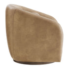 Modway Holland Swivel Vegan Leather Armchair