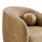 Modway Holland Swivel Vegan Leather Armchair