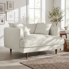 Modway Zoya Down Filled Overstuffed Chair-and-a-Half
