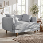 Modway Zoya Down Filled Overstuffed Chair-and-a-Half