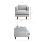 Modway Zoya Down Filled Overstuffed Armchair