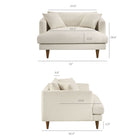 Modway Zoya Down Filled Overstuffed Boucle Chair-and-a-Half