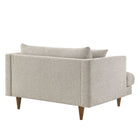 Modway Zoya Down Filled Overstuffed Boucle Chair-and-a-Half