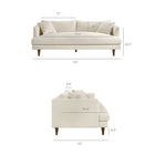 Modway Zoya Down Filled Overstuffed Boucle Sofa