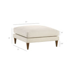 Modway Zoya Down Filled Overstuffed Boucle Ottoman