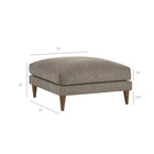 Modway Zoya Down Filled Overstuffed Boucle Ottoman