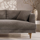 Modway Zoya Left-Facing Down Filled Overstuffed Boucle Sectional Sofa