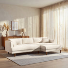 Modway Zoya Right-Facing Down Filled Overstuffed Boucle Sectional Sofa