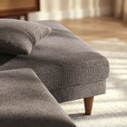 Modway Zoya Right-Facing Down Filled Overstuffed Boucle Sectional Sofa