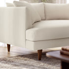 Modway Zoya 3 Piece Down Filled Overstuffed Boucle Sectional Sofa