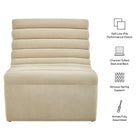 Modway Corbin Performance Fleece Armless Accent Chair