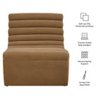 Modway Corbin Performance Fleece Armless Accent Chair