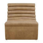 Modway Corbin Vegan Leather Armless Accent Chair