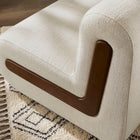 Modway Denby Linen Blend Accent Chair