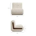 Modway Denby Linen Blend Accent Chair