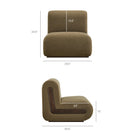 Modway Denby Linen Blend Accent Chair