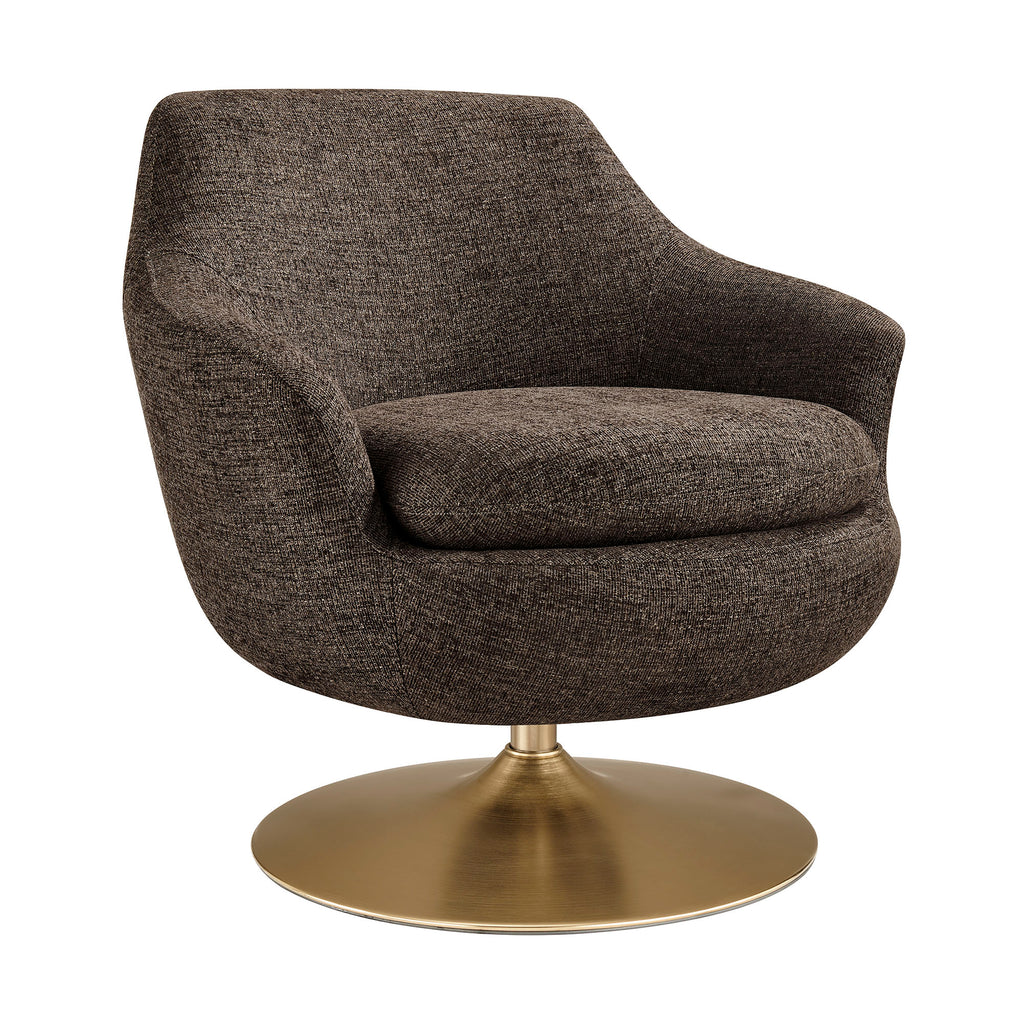 Modway Quimby Melange Chenille Swivel Accent Chair