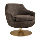 Modway Quimby Melange Chenille Swivel Accent Chair