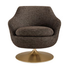 Modway Quimby Melange Chenille Swivel Accent Chair