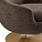 Modway Quimby Melange Chenille Swivel Accent Chair