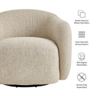 Modway Selby Textured Woven Fabric Swivel Accent Chair