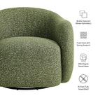 Modway Selby Textured Woven Fabric Swivel Accent Chair
