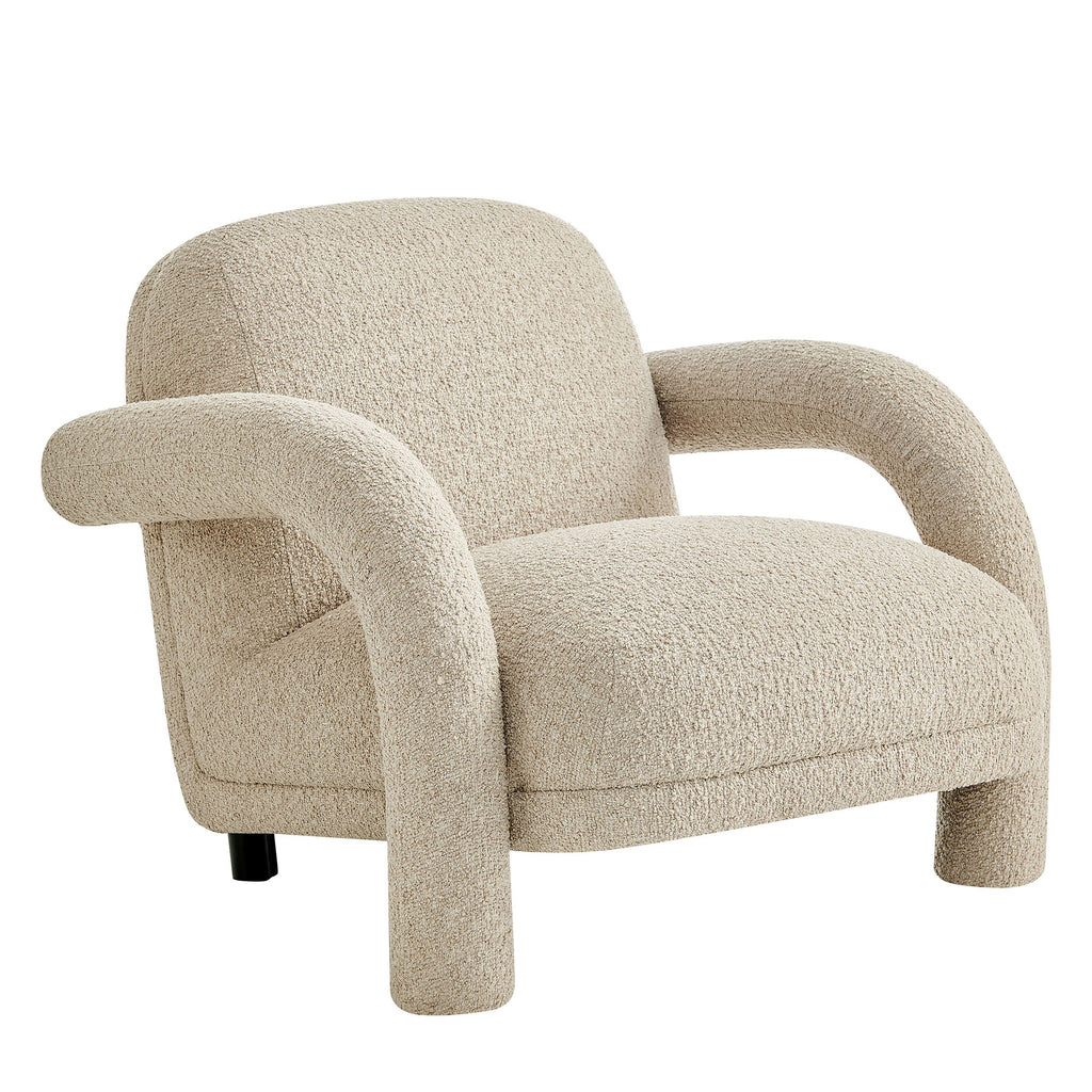 Modway Ferris Textured Woven Fabric Lounge Chair