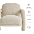Modway Ferris Textured Woven Fabric Lounge Chair