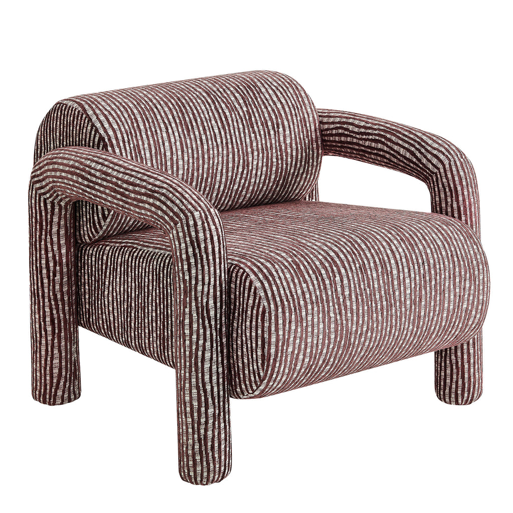 Modway Quill Patterned Woven Fabric Accent Chair