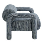 Modway Quill Patterned Woven Fabric Accent Chair