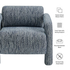 Modway Quill Patterned Woven Fabric Accent Chair