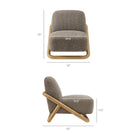Modway Vander Textured Fabric Accent Chair