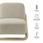 Modway Vander Textured Fabric Accent Chair