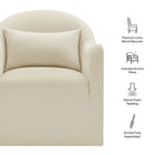 Modway Bardot Slipcovered Linen Blend Accent Chair