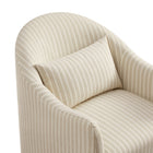 Modway Bardot Slipcovered Striped Accent Chair