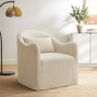 Modway Bardot Slipcovered Striped Accent Chair