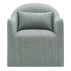 Modway Bardot Slipcovered Striped Accent Chair