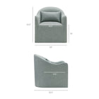 Modway Bardot Slipcovered Striped Accent Chair