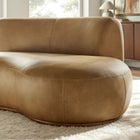 Modway Rialta Curved Right-Arm Vegan Leather Sectional Loveseat