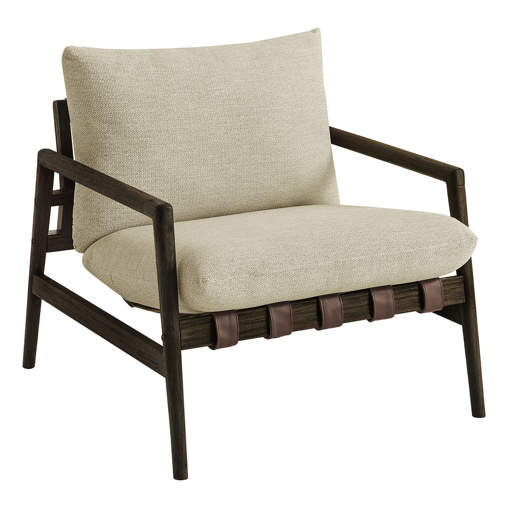 Modway Nomi Outdoor Patio Teak Wood Sling Chair