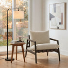 Modway Nomi Outdoor Patio Teak Wood Sling Chair