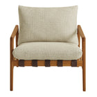 Modway Nomi Outdoor Patio Teak Wood Sling Chair