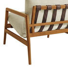 Modway Nomi Outdoor Patio Teak Wood Sling Chair