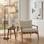 Modway Nomi Outdoor Patio Teak Wood Sling Chair
