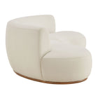 Modway Rialta 2 Piece Curved Performance Velvet Sectional Sofa