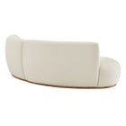Modway Rialta 2 Piece Curved Performance Velvet Sectional Sofa